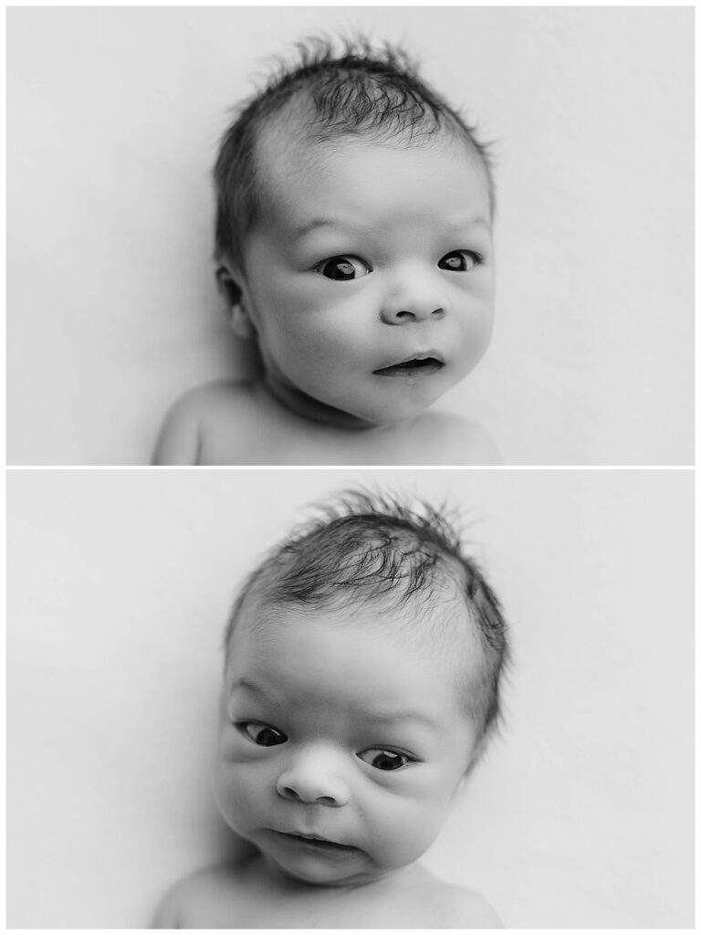 little one makes faces by Amy Yang Photography