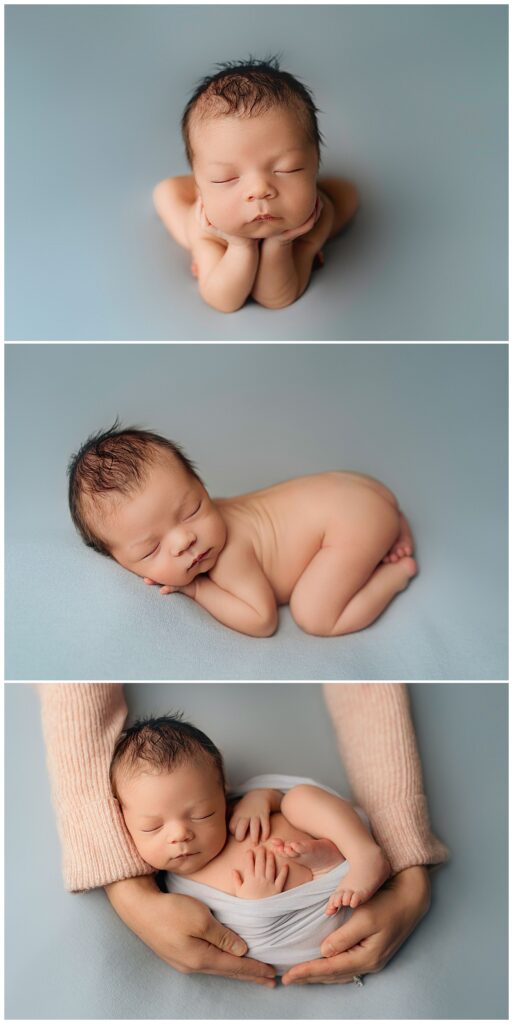 details of sleeping infant by Charlottesville photographer