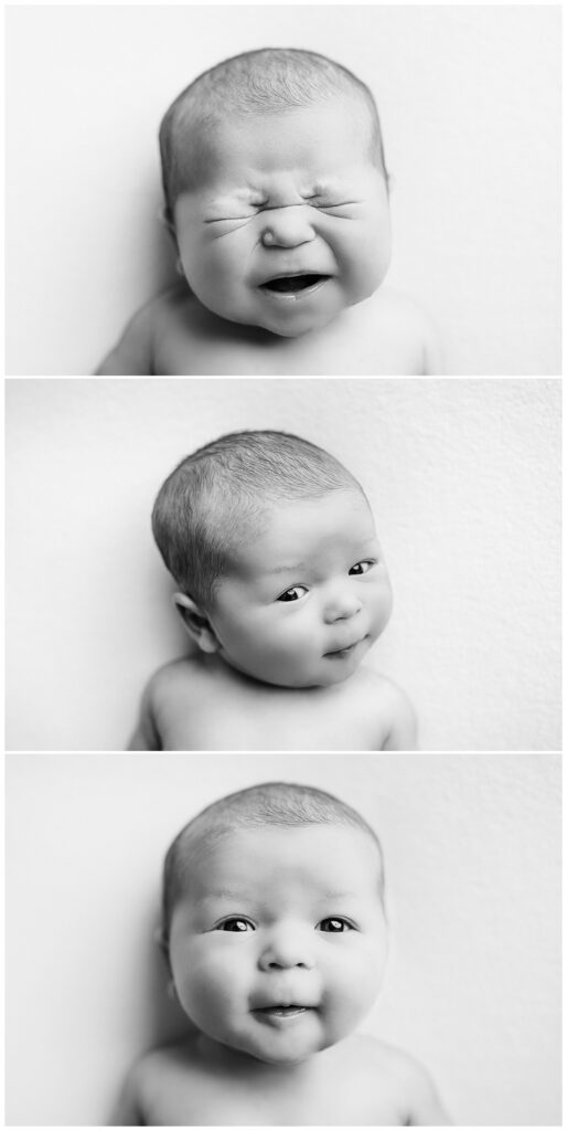 many faces of a new little one by Amy Yang Photography